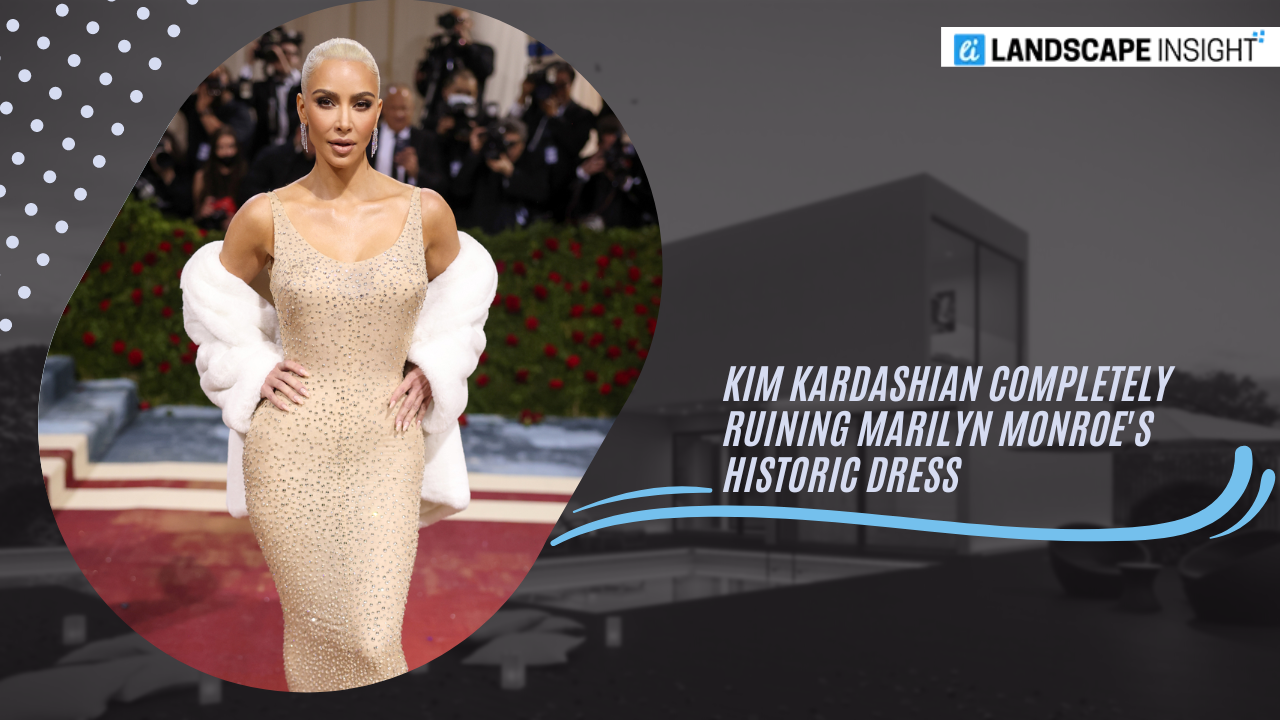 Kim Kardashian Completely Ruining Marilyn Monroe's Historic Dress
