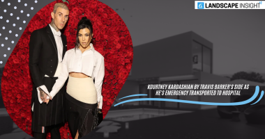Kourtney Kardashian By Travis Barker's Side As He's Emergency Transported To Hospital