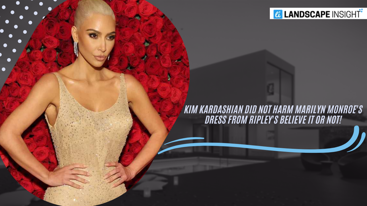 Kim Kardashian Did Not Harm Marilyn Monroe's Dress from Ripley's Believe It or Not!