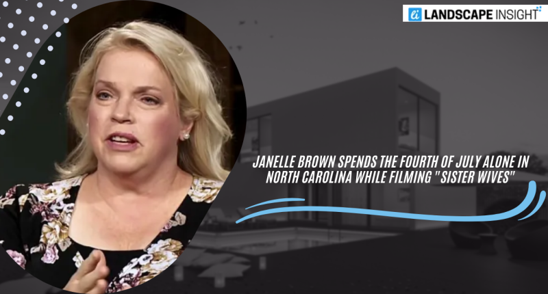Janelle Brown Spends the Fourth of July Alone in North Carolina While Filming "Sister Wives"