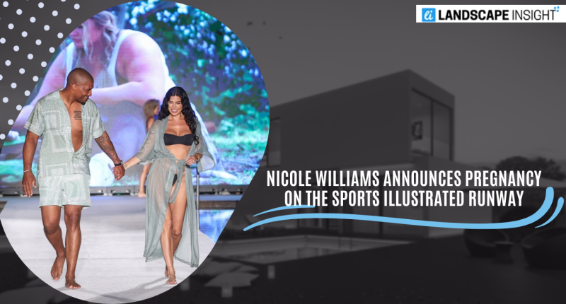 Nicole Williams Announces Pregnancy on The Sports Illustrated Runway