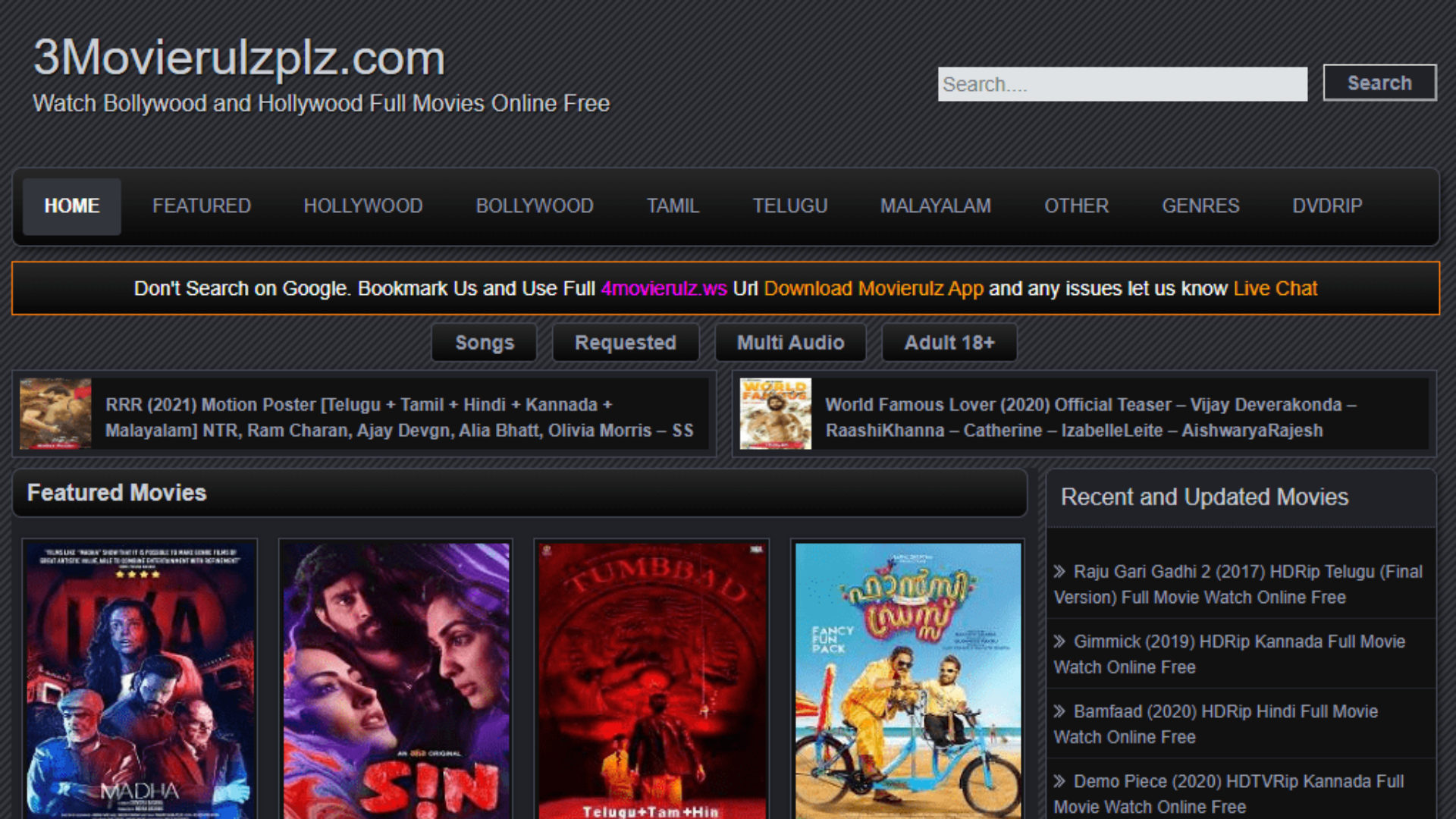 3 Movierulz Download Telugu Movies 2022 How To Download Latest Movies on 3 Movie Rulz