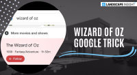 wizard of oz google trick