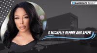 k michelle before and after