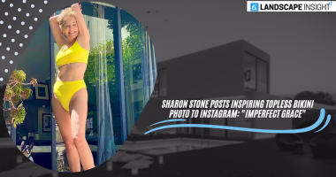 Sharon Stone Posts Inspiring Topless Bikini Photo to Instagram: "imperfect Grace"