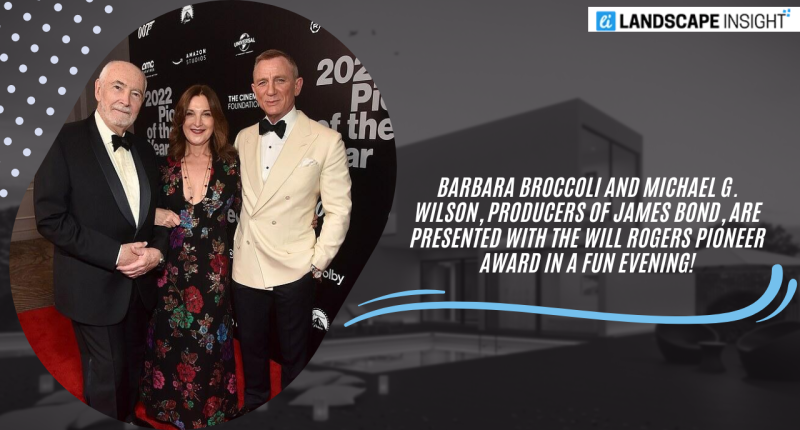 James Bond Producers Barbara Broccoli And Michael G. Wilson Receive Will Rogers Pioneer Award In Rollicking Evening