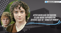After Backlash for Racism, Elijah Wood Supports The Diverse Cast of "Rings of Power"