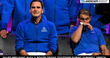 Heart-Breaking: Rafa & Roger Crying Together During Farewell Speech