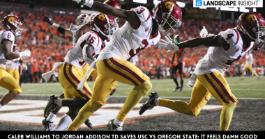 Caleb Williams to Jordan Addison TD saves USC vs Oregon State: It Feels Damn Good