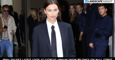 Irina Shayk’s Latest Look At Giorgio Armani Show Belongs On Wall Street