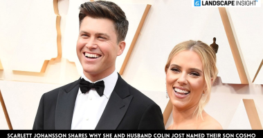 Scarlett Johansson Shares Why She and Husband Colin Jost Named Their Son Cosmo