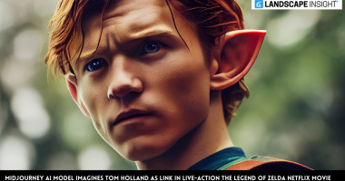 Midjourney AI Model Imagines Tom Holland as Link in Live-Action The Legend of Zelda Netflix Movie