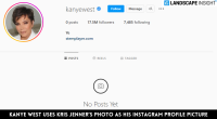 Kanye West Uses Kris Jenner’s Photo as His Instagram Profile Picture