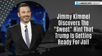 Jimmy Kimmel Discovers The "Sweet" Hint That Trump Is Getting Ready For Jail