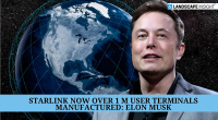 Starlink Now Over 1 M User Terminals Manufactured: Elon Musk