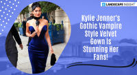 Kylie Jenner's Gothic Vampire Style Velvet Gown Is Stunning Her Fans!
