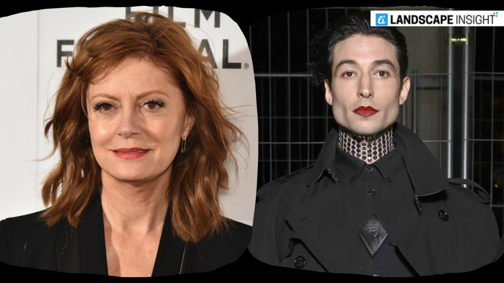 Ezra Miller Made Susan Sarandon Appear at Their Altar in Retaliation for Turning Down an Invitation to Dinner.