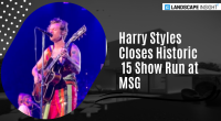 Harry Styles Closes Historic 15 Show Run at MSG with Jimmy Fallon, Drew Barrymore, Gayle King Among A-Listers in Sold Out Arena