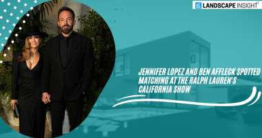 Jennifer Lopez and Ben Affleck Spotted Matching at The Ralph Lauren's California Show