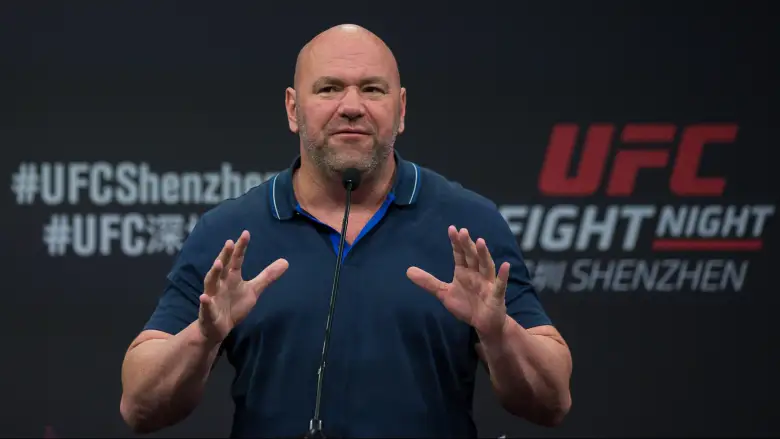 UFC CEO DANA WHITE SHOWCASES SIX-PACK IN STUNNING BODY TRANSFORMATION