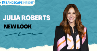 Julia Roberts New Look: Demonstrates how To Bring Color to A Black Suit!