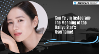 Son Ye Jin Instagram: The Meaning of the Hallyu Star's Username!
