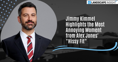 Jimmy Kimmel Highlights the Most Annoying Moment from Alex Jones' "Hissy Fit"