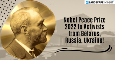 Nobel Peace Prize 2022 to Activists from Belarus, Russia, Ukraine!
