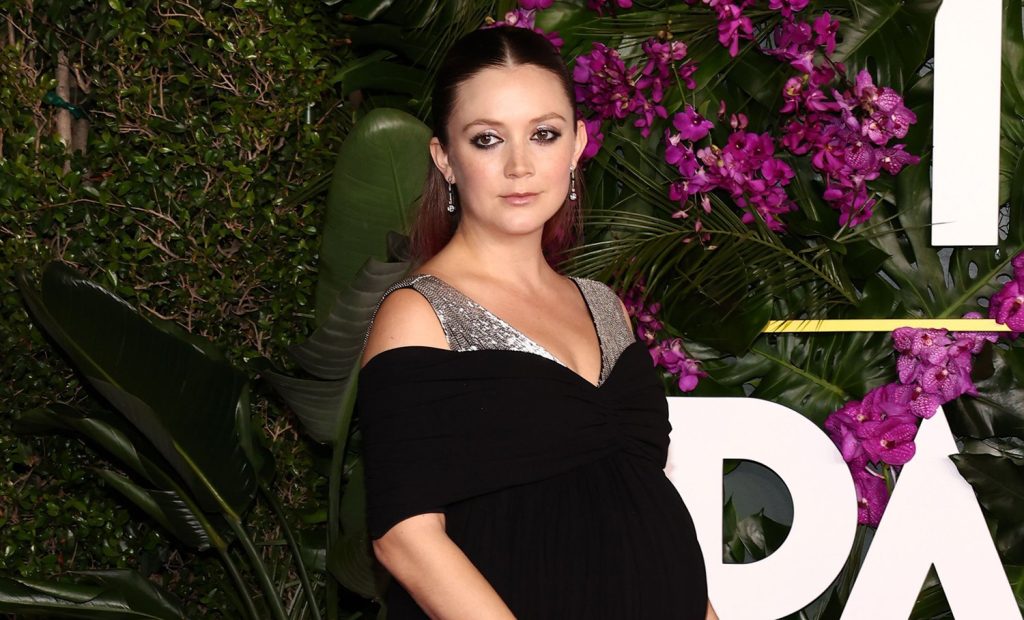 Billie Lourd Spotted At The Premiere Of Ticket to Paradise In a Baby Bump