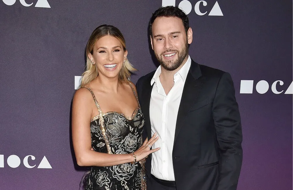 Scooter Braun and Yael Cohen