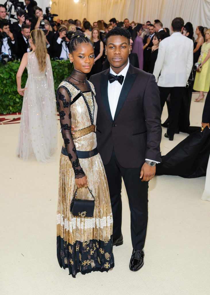 John Boyega and Letitia Wright at Met Gala 