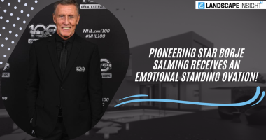 Pioneering Star Borje Salming Receives An Emotional Standing Ovation!
