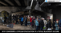 Kyiv Considers a Civilian Evacuation If a Total Blackout Occurs