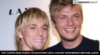 Nick Carter Cried During the Backstreet Boys Concert Remembering Brother Aaron
