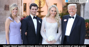 Tiffany Trump Marries Michael Boulos in a Beautiful White Gown at Mar-a-Lago