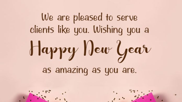 best New year wishes to customers, clients & partner