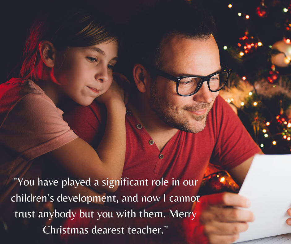 Best Christmas Wishes For Teachers