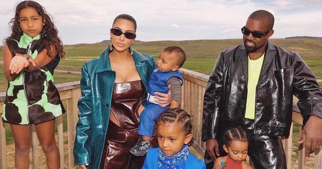 kanye west raps his familys in danger when hes not home in new song amid ongoing divorce with kim kardashian 001