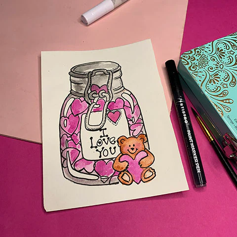 unique valentine day drawings