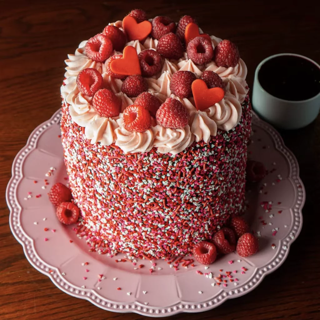 Lavo 20 Layer Valentine's Day Red Velvet Cake