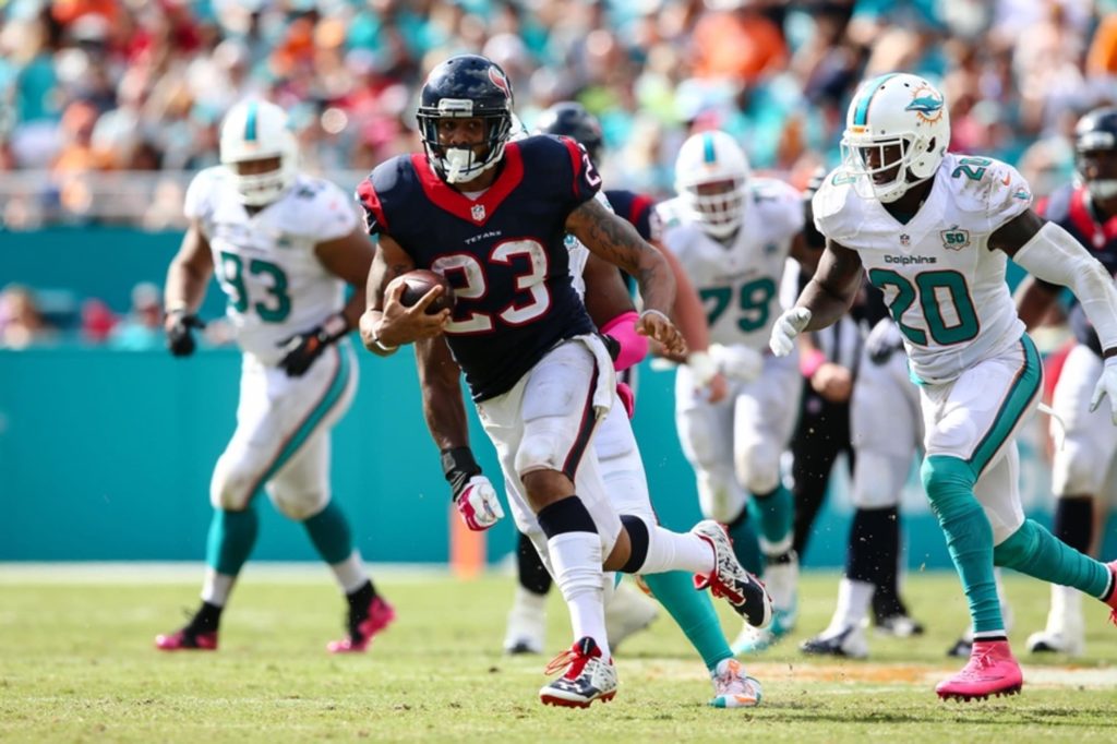 arian foster reshad jones nfl houston texans miami dolphins