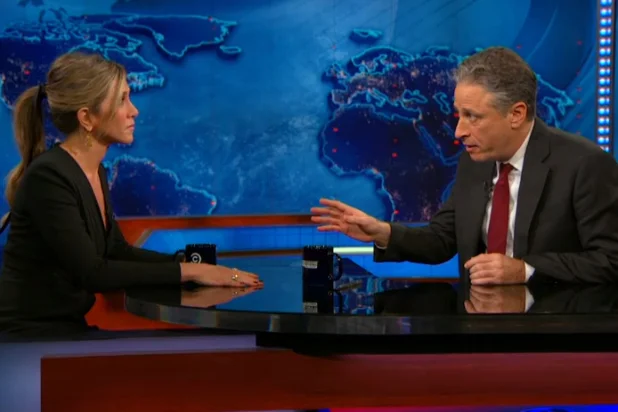 Jon Stewart Jennifer Aniston