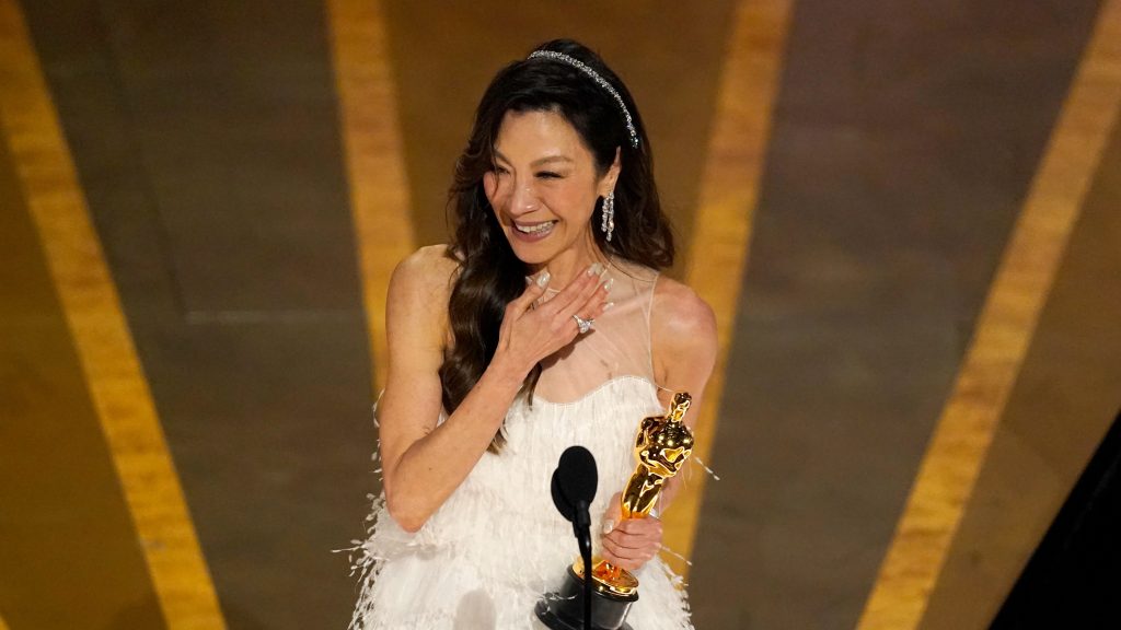 5. Michelle Yeoh Becomes the First Asian Woman to Win Best Actress