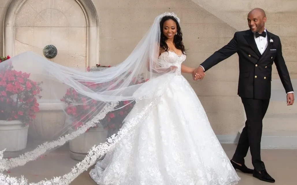 Kenny Lattimore and Faith Jenkins wedding pictures