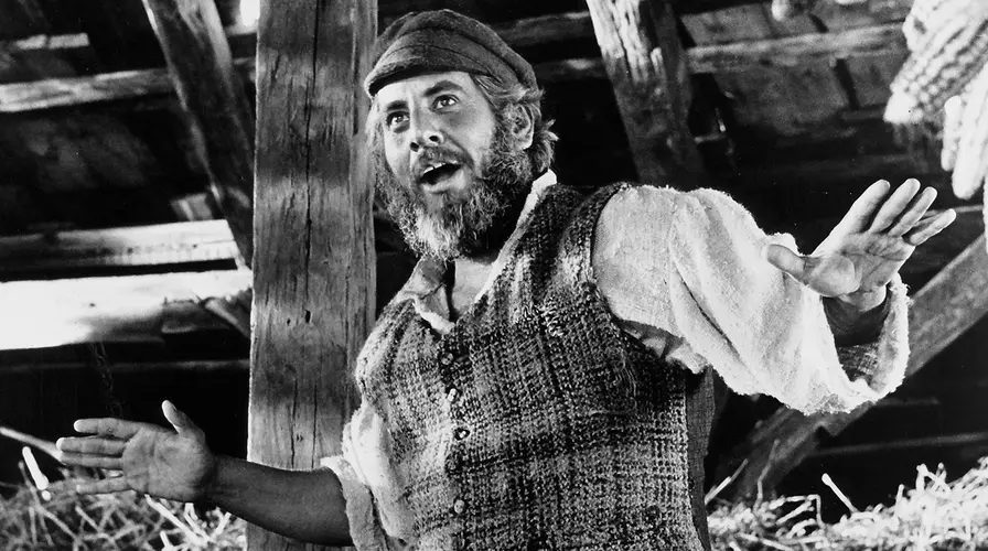 Chaim Topol as Tevye in the Fiddler On The Roof