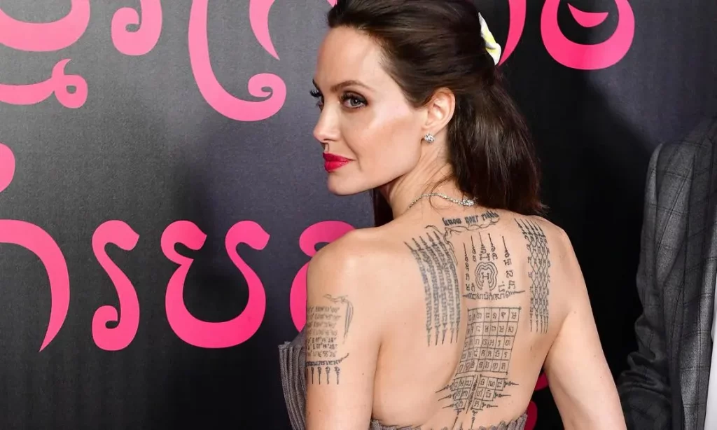 Angelina Jolie's Tattoo Removal