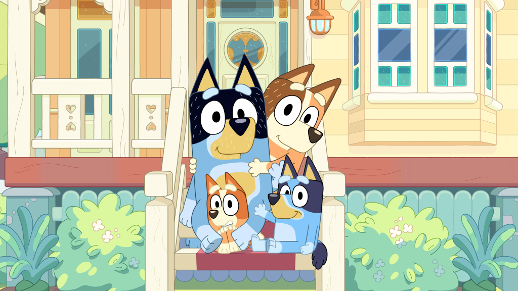 Bluey, the beloved Australian animated children's series