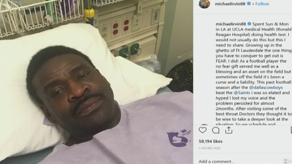 Does Michael Irvin Have Any Illness?