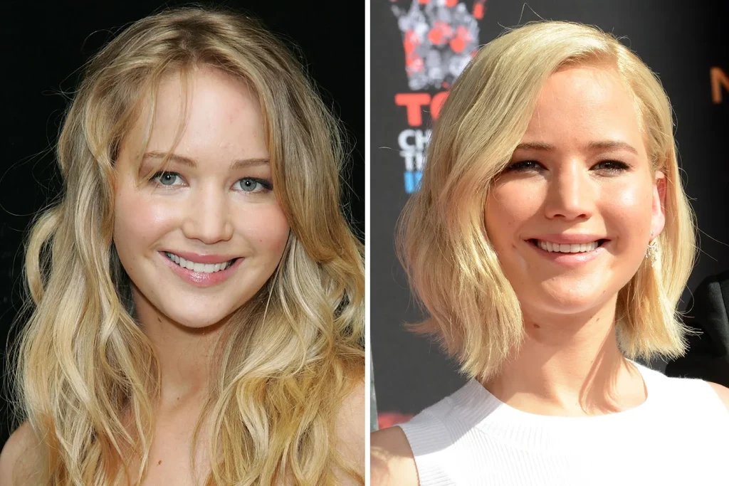Jennifer Lawrence's Before And After