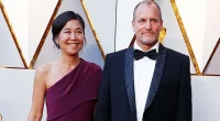 who is woody harrelson wife